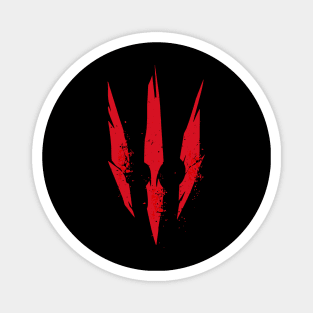 the Witcher logo game merch Magnet